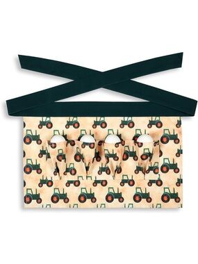 Toddler Egg Collecting Apron - Tractor Boy Apron